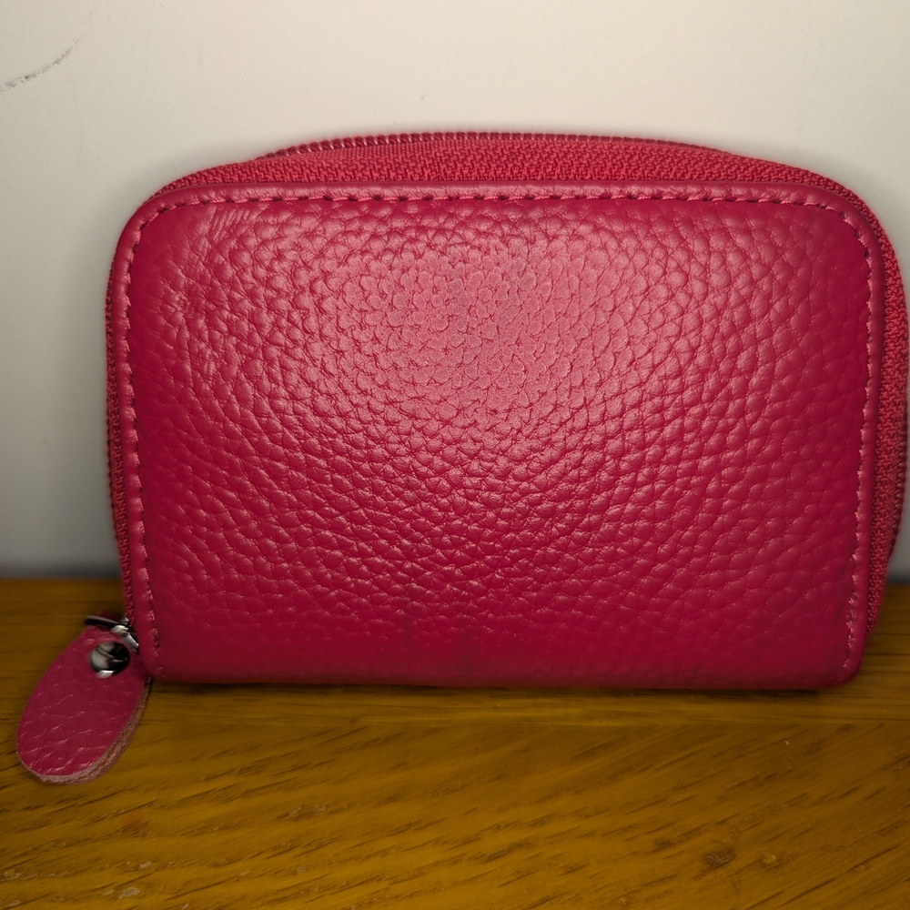Pink Card Holder
